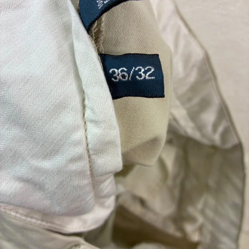 Polo Ralph Lauren Ethan Chino Pants Mens 36x30 Tan Cotton Preppy Business Casual